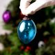 6 Pieces Multicolor Christmas Ornaments - Easter Eggs Decor Christmas Tree Ornaments 
